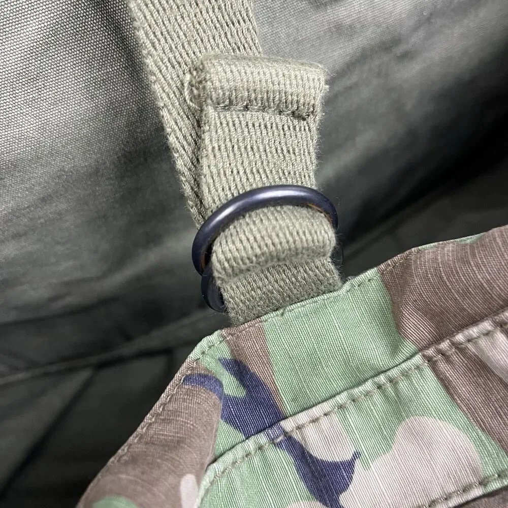 Ralph Lauren Denim & Supply Camo Canvas Military Tote Messenger Bag RipStop